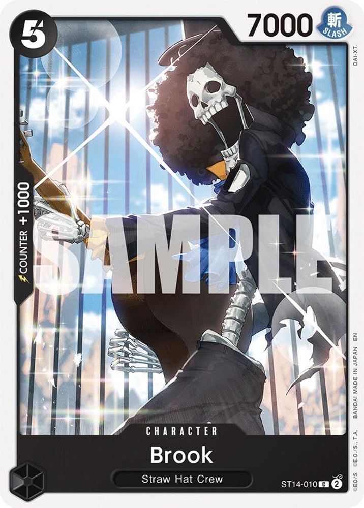 Brook One Piece TCG Card