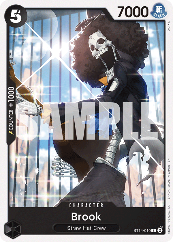 Brook One Piece TCG Card