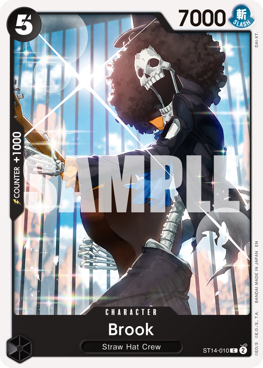 Brook One Piece TCG Card