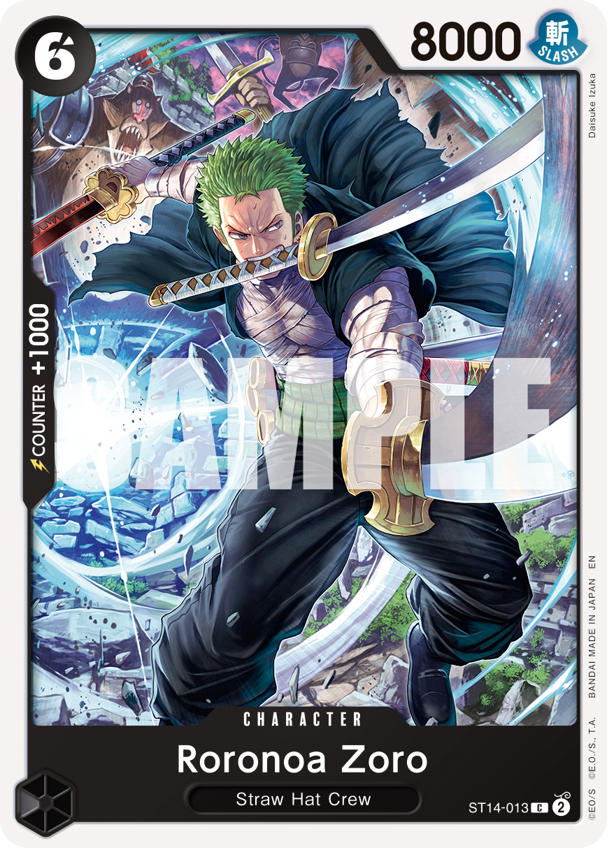 Roronoa Zoro One Piece TCG Card