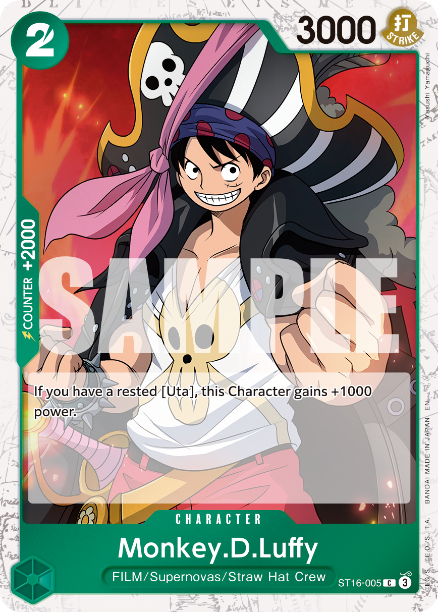 Monkey.D.Luffy One Piece TCG Card