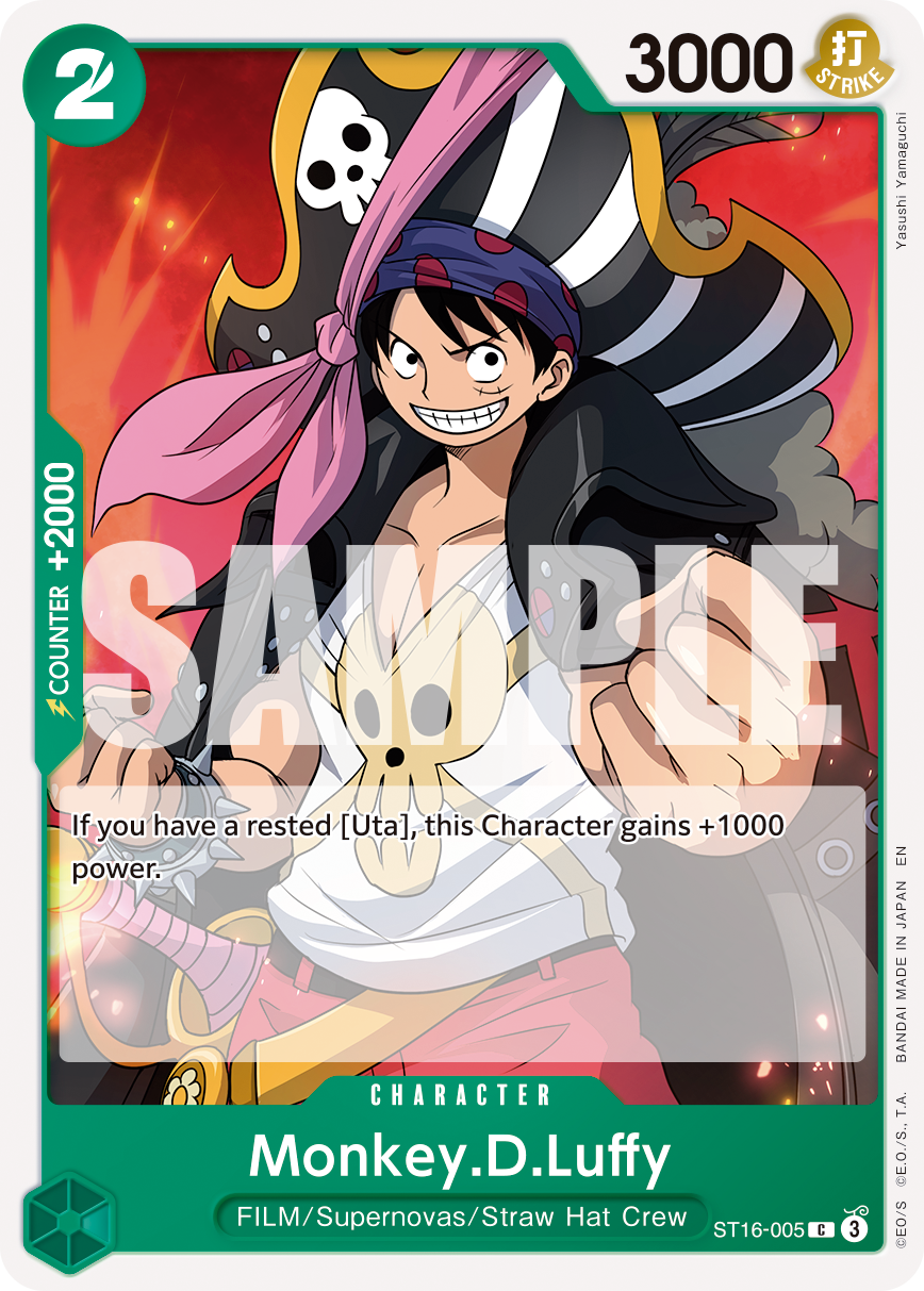 Monkey.D.Luffy One Piece TCG Card