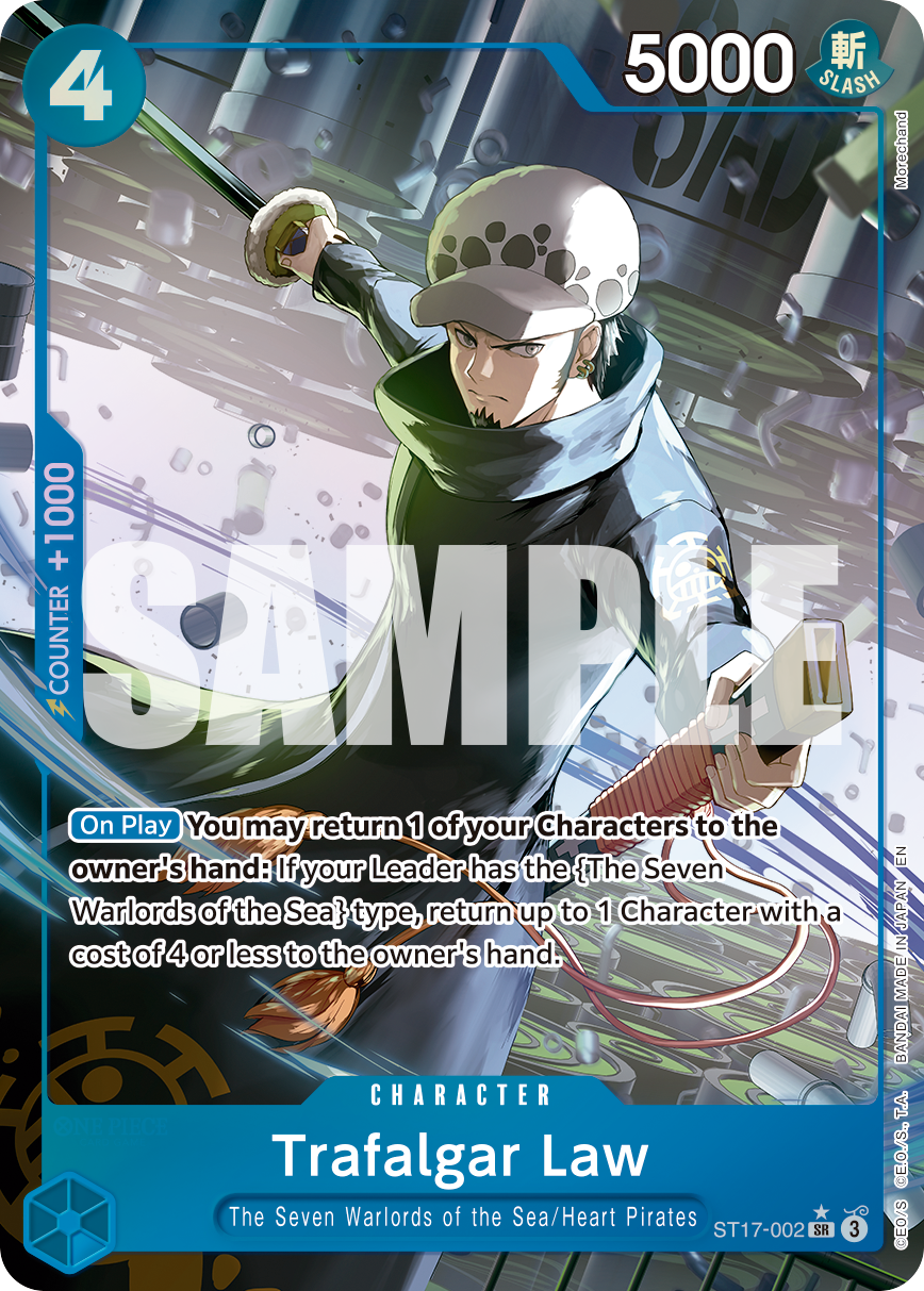 Trafalgar Law One Piece TCG Card