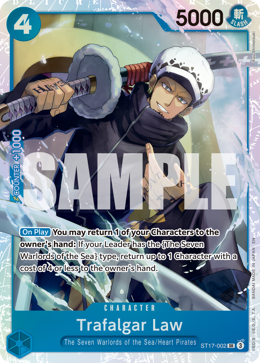Trafalgar Law One Piece TCG Card
