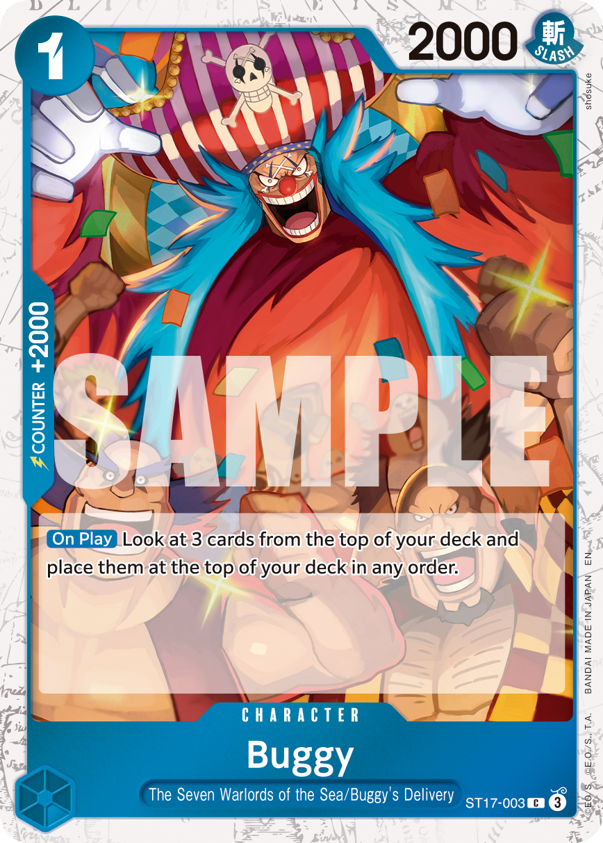 Buggy One Piece TCG Card