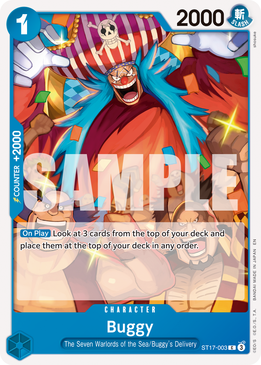 Buggy One Piece TCG Card