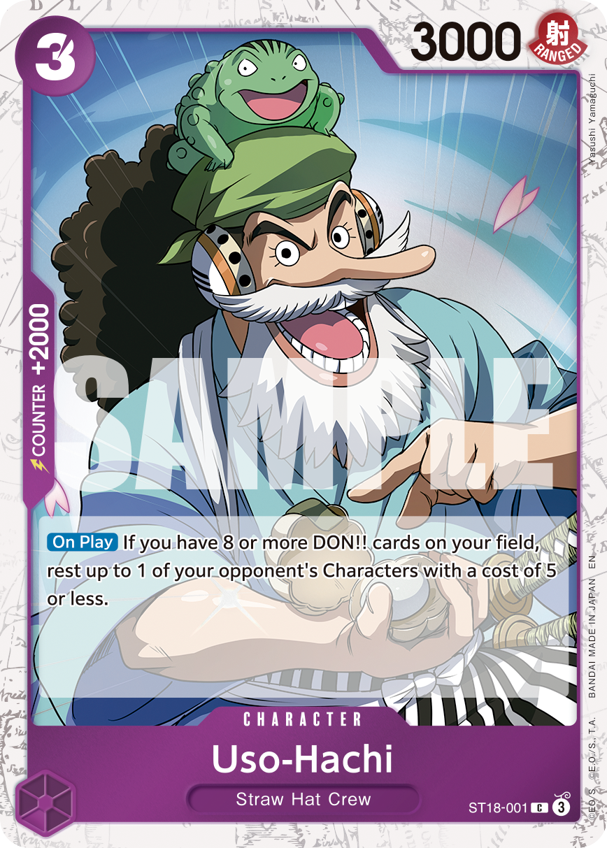 Uso-Hachi One Piece TCG Card