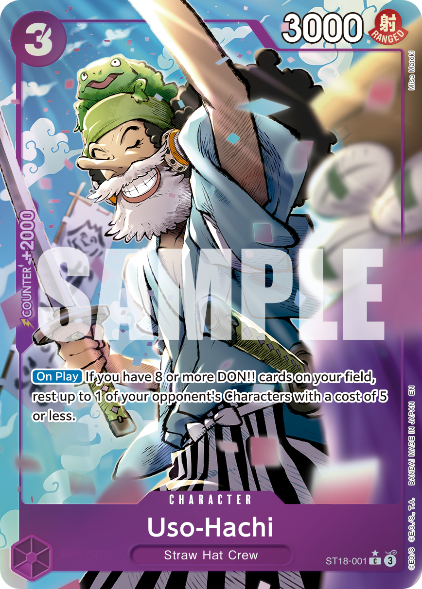 Uso-Hachi One Piece TCG Card