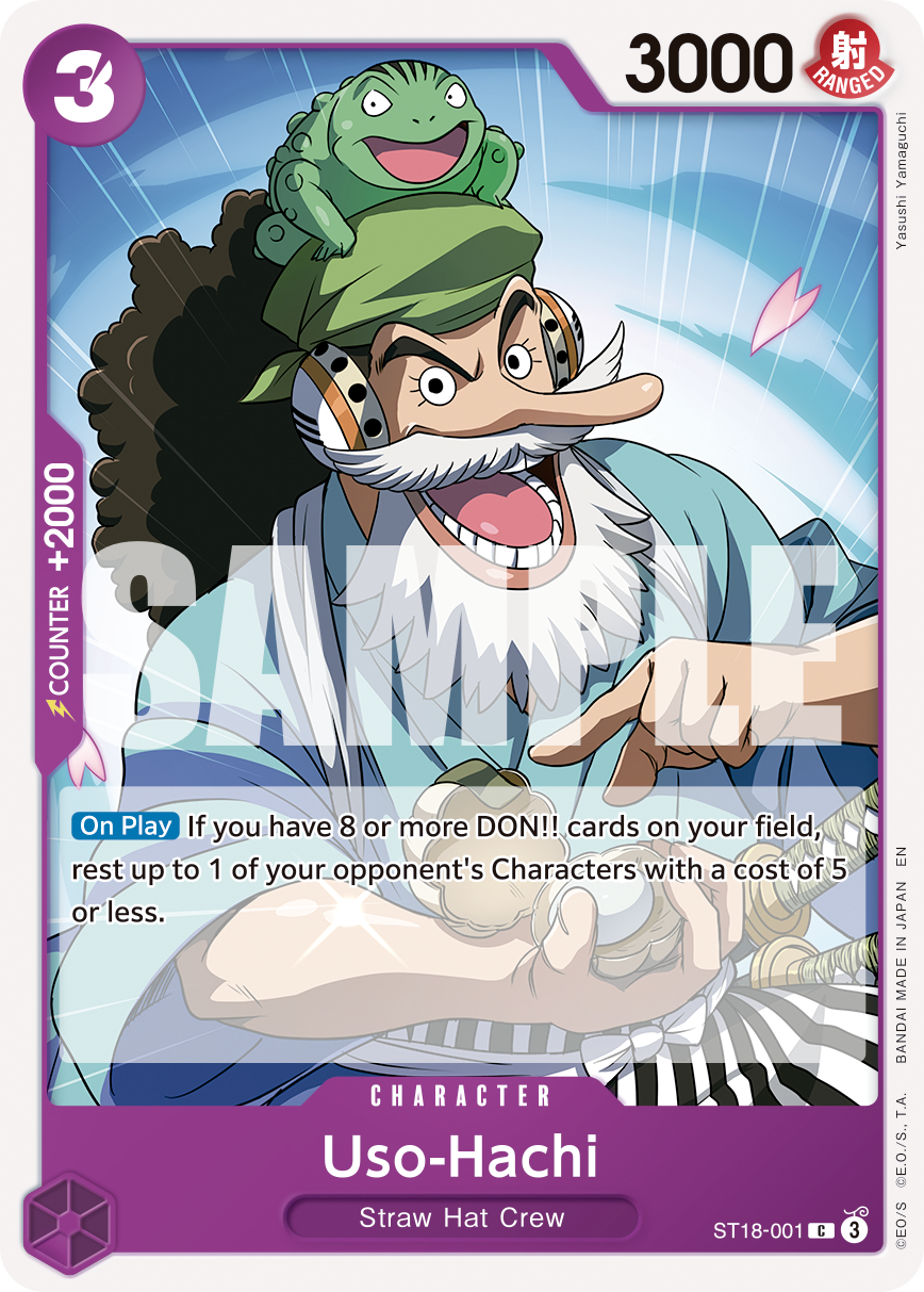 Uso-Hachi One Piece TCG Card