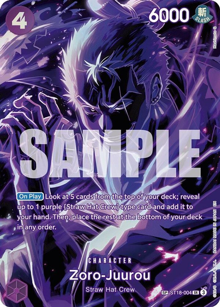 Zoro-Juurou One Piece TCG Card
