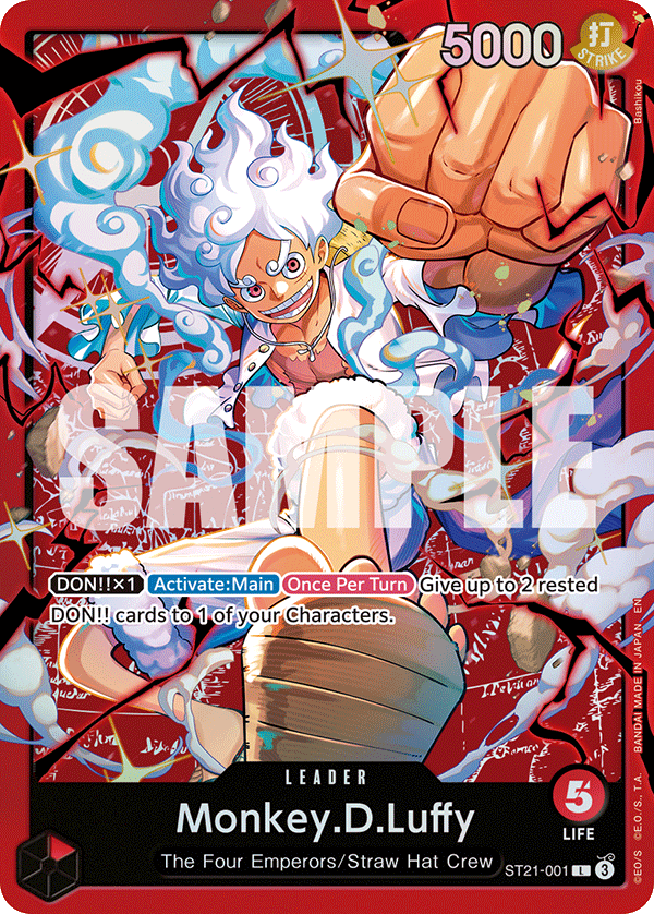 Monkey.D.Luffy One Piece TCG Card