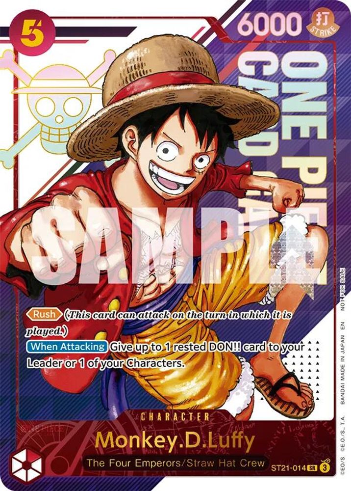 Monkey.D.Luffy One Piece TCG Card