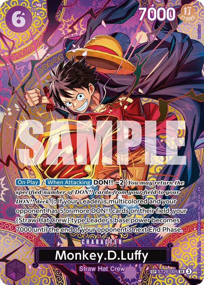 Monkey.D.Luffy One Piece TCG Card