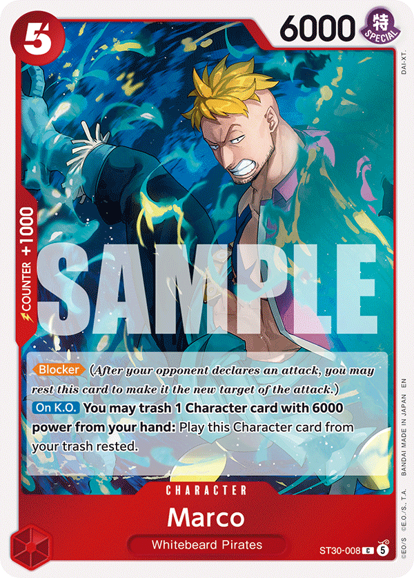 Marco One Piece TCG Card