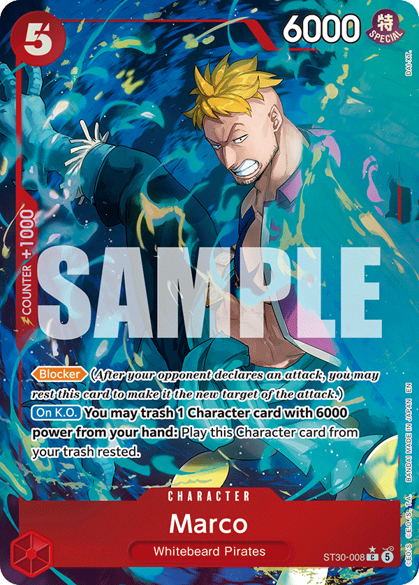 Marco One Piece TCG Card