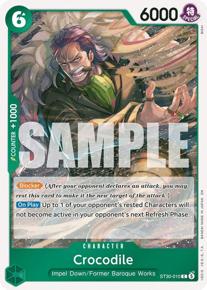 Crocodile One Piece TCG Card