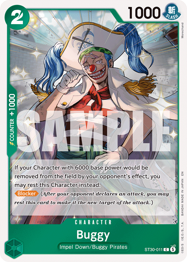 Buggy One Piece TCG Card
