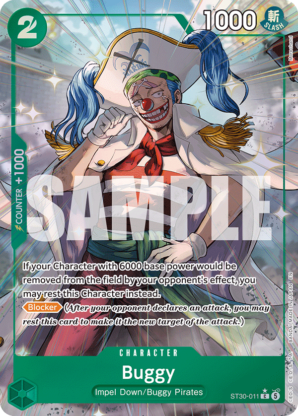 Buggy One Piece TCG Card