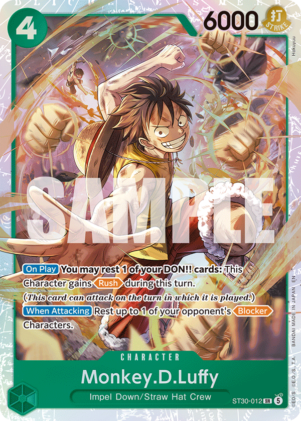 Monkey.D.Luffy One Piece TCG Card
