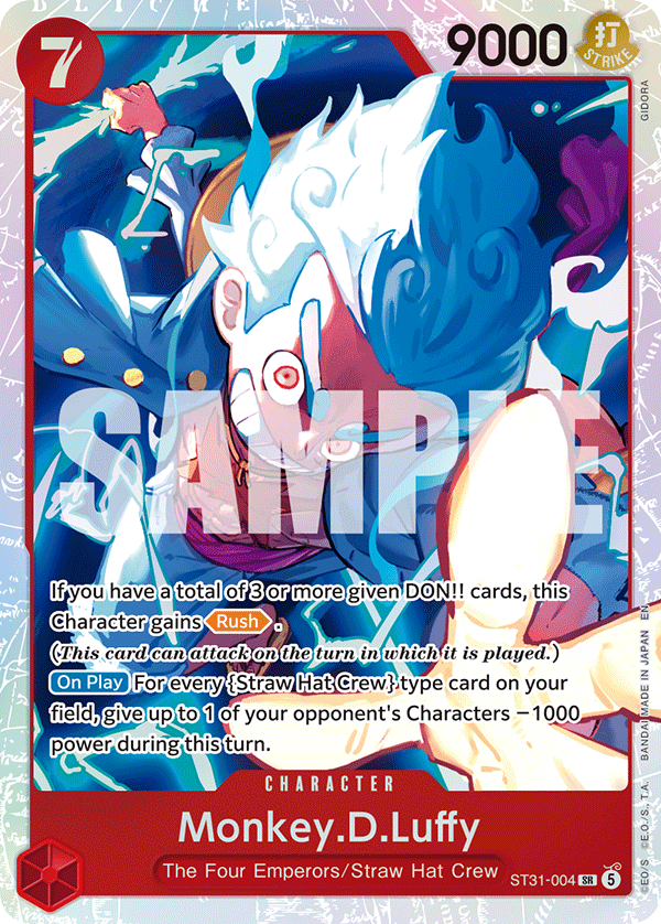Monkey.D.Luffy One Piece TCG Card
