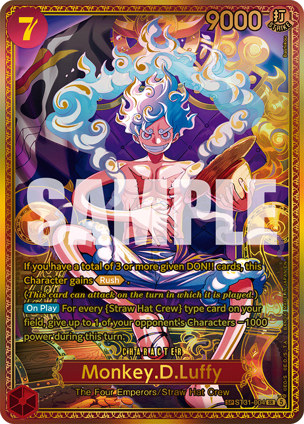 Monkey.D.Luffy One Piece TCG Card