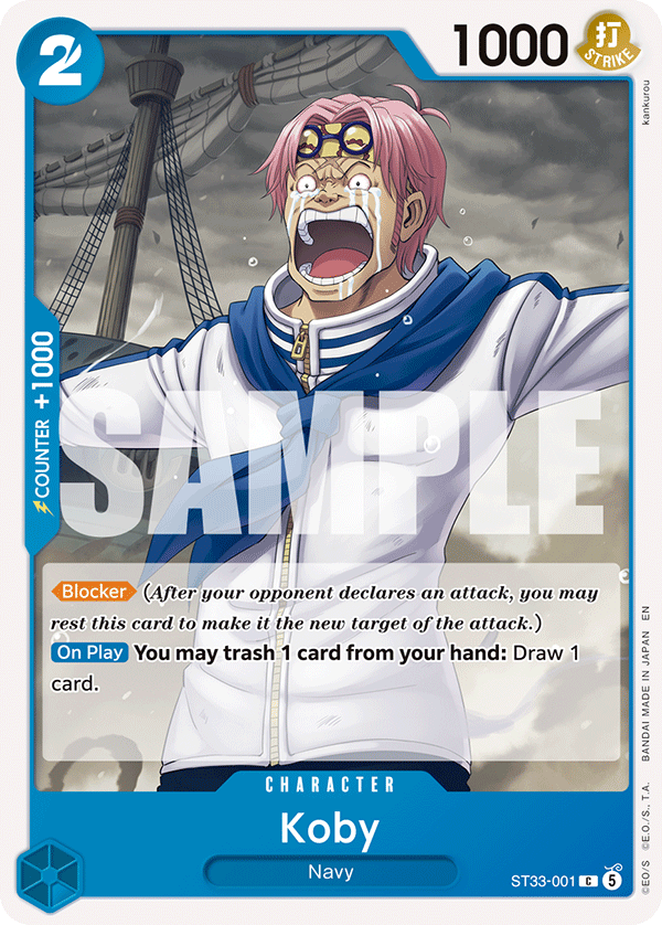 Koby One Piece TCG Card
