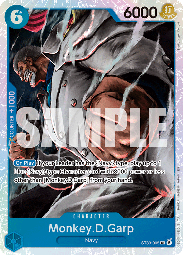 Monkey.D.Garp One Piece TCG Card