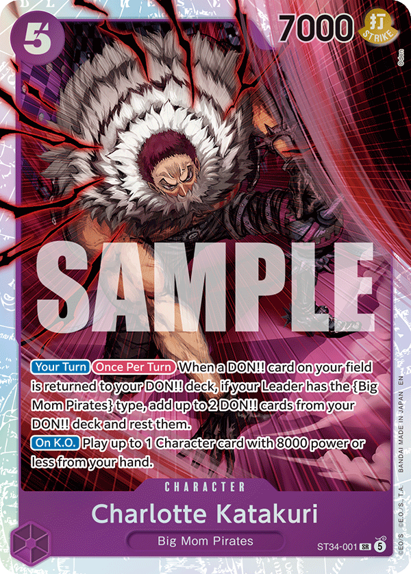Charlotte Katakuri One Piece TCG Card