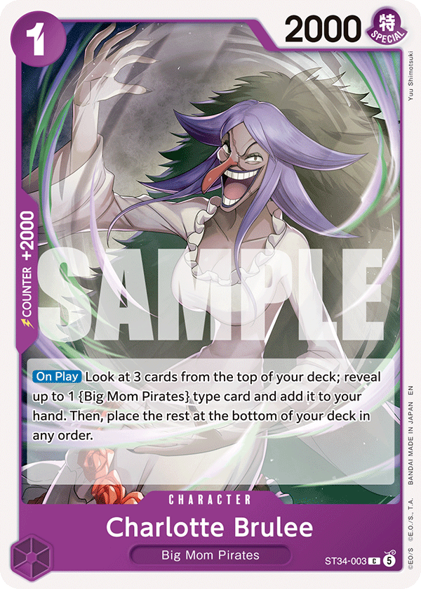 Charlotte Brulee One Piece TCG Card