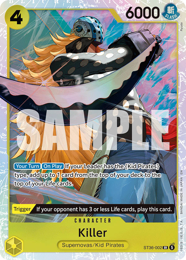 Killer One Piece TCG Card
