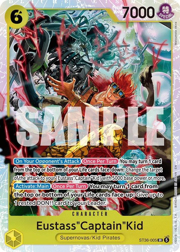 Eustass"Captain"Kid One Piece TCG Card