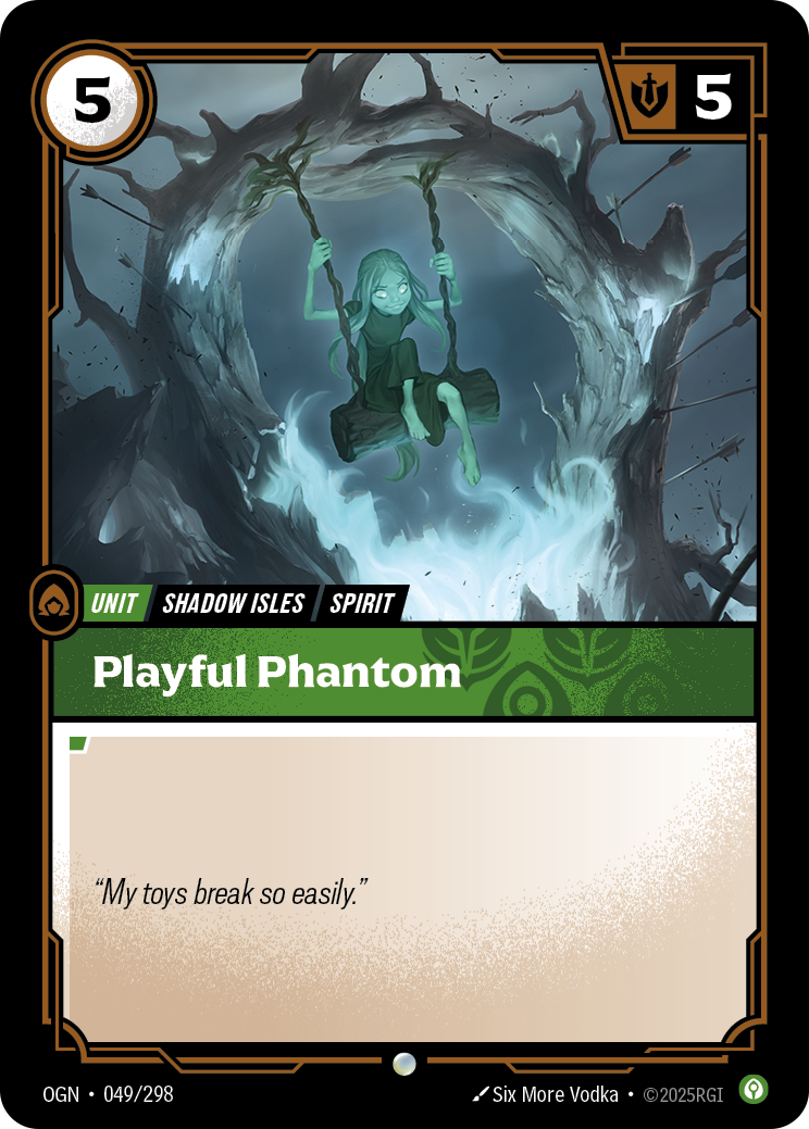 Playful Phantom
