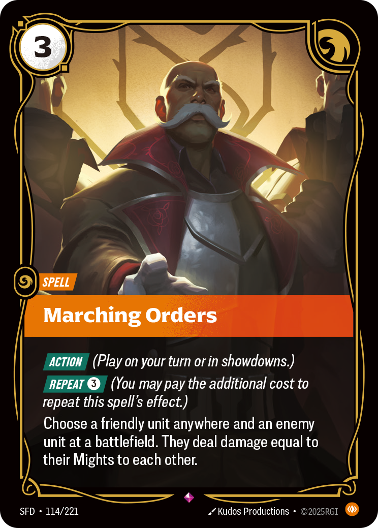 Marching Orders